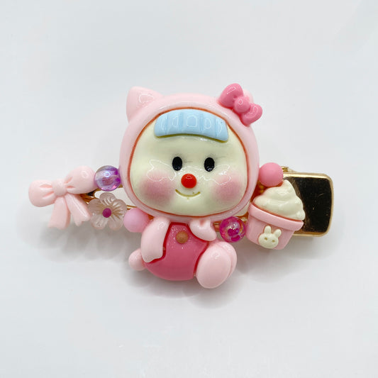 Hair Clip Pink Dollie